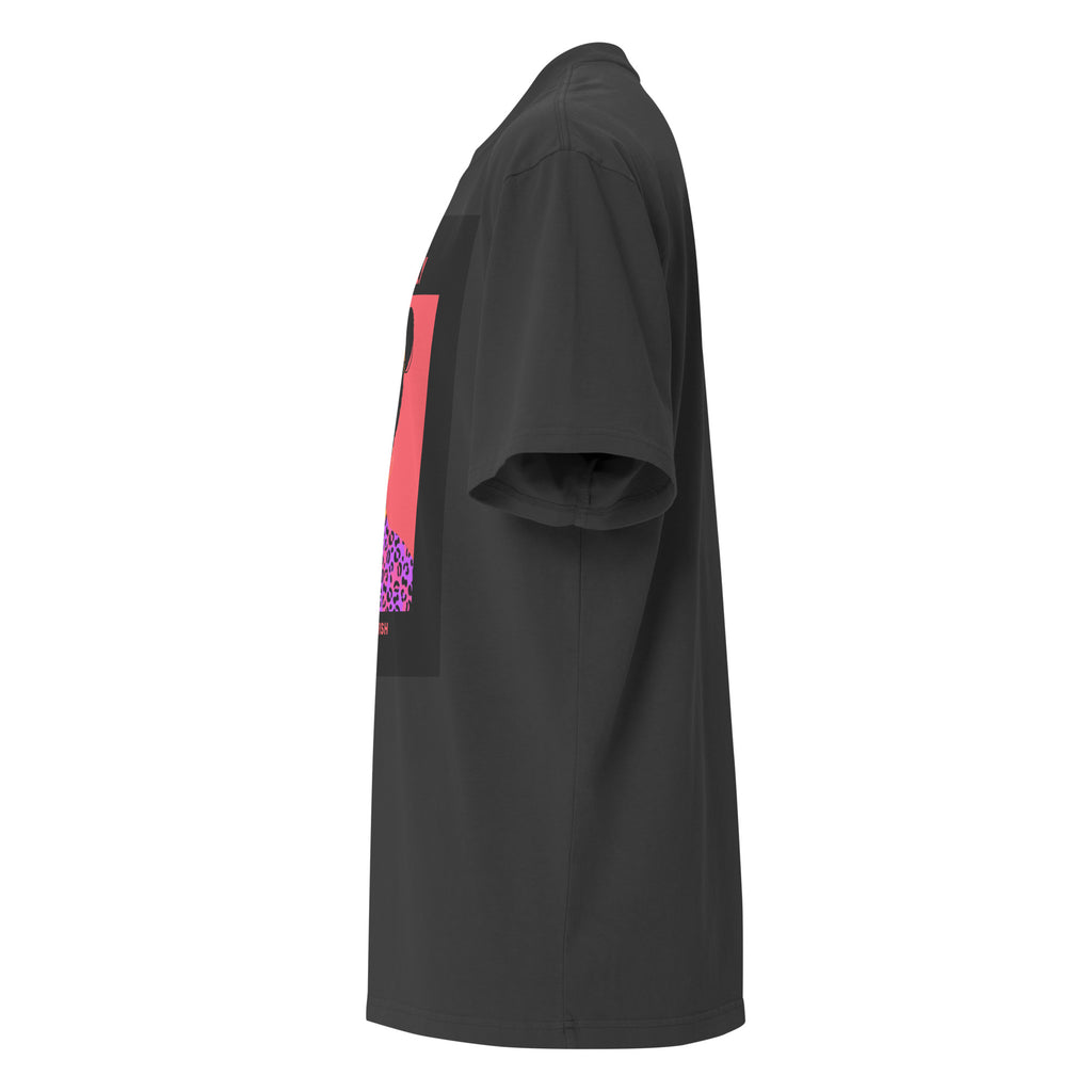 Black & Jewish Love | Unisex Oversized Faded T-Shirt