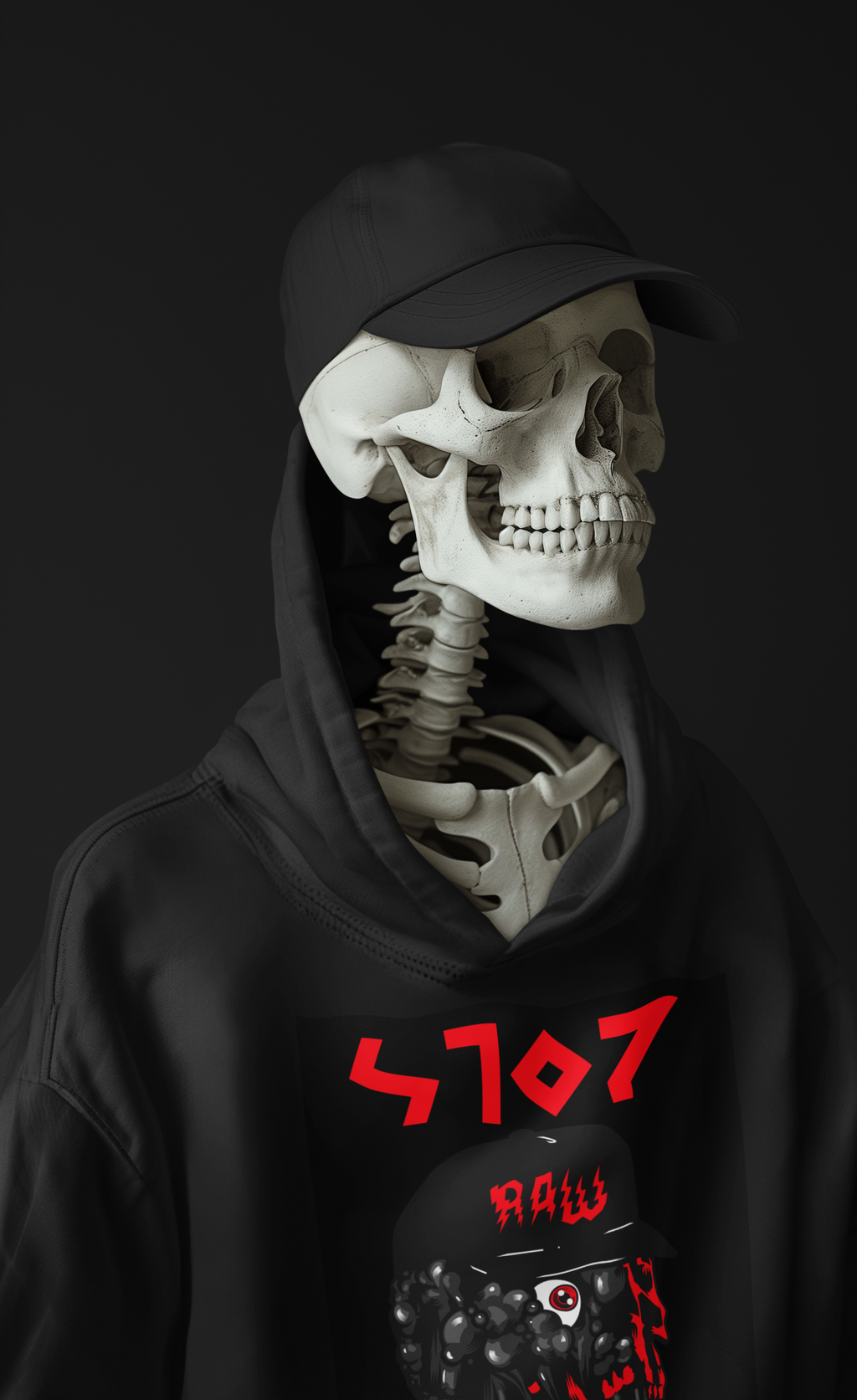 Red Fight | Antisemitism | Unisex Hoodie