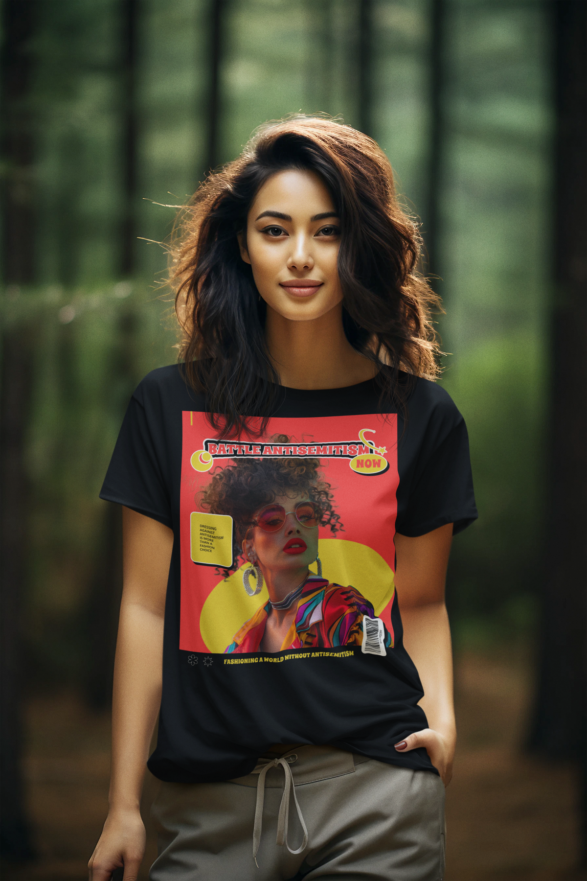 80's Fashion Trend | Battle Antisemitism | Unisex T-Shirt Jouparty