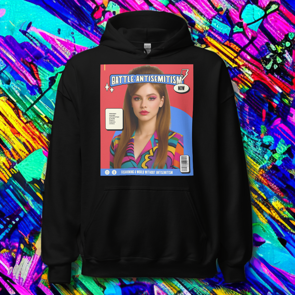 80's Fashion Trend | Battle Antisemitism | Unisex Hoodie Jouparty