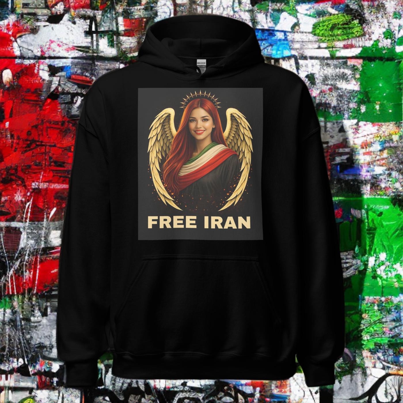 Free Iran | Resistance Angels | Unisex Hoodie