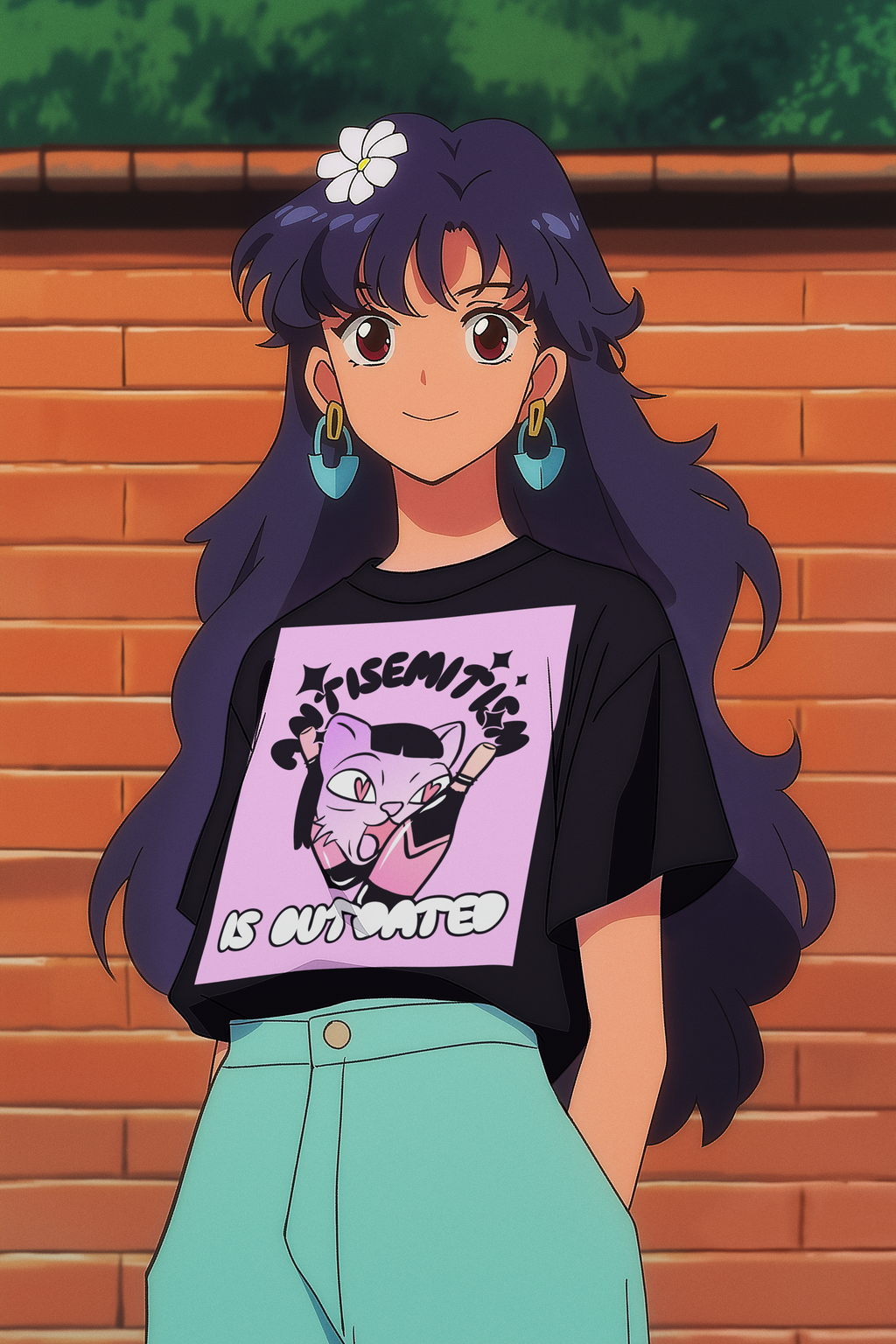 Cool Cat | Antisemitism Is Outdated | Unisex T-Shirt