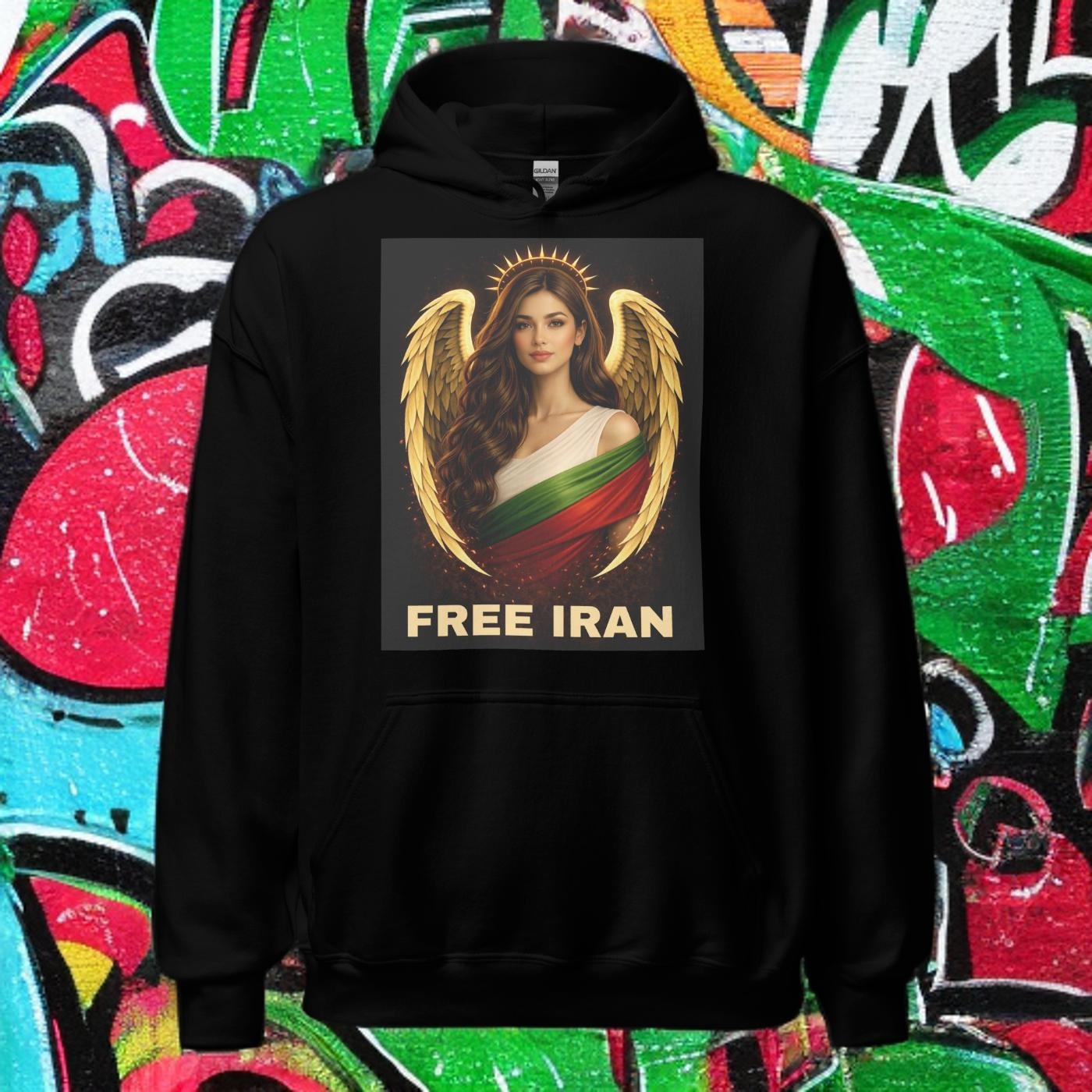 Free Iran | Resistance Angels | Unisex Hoodie
