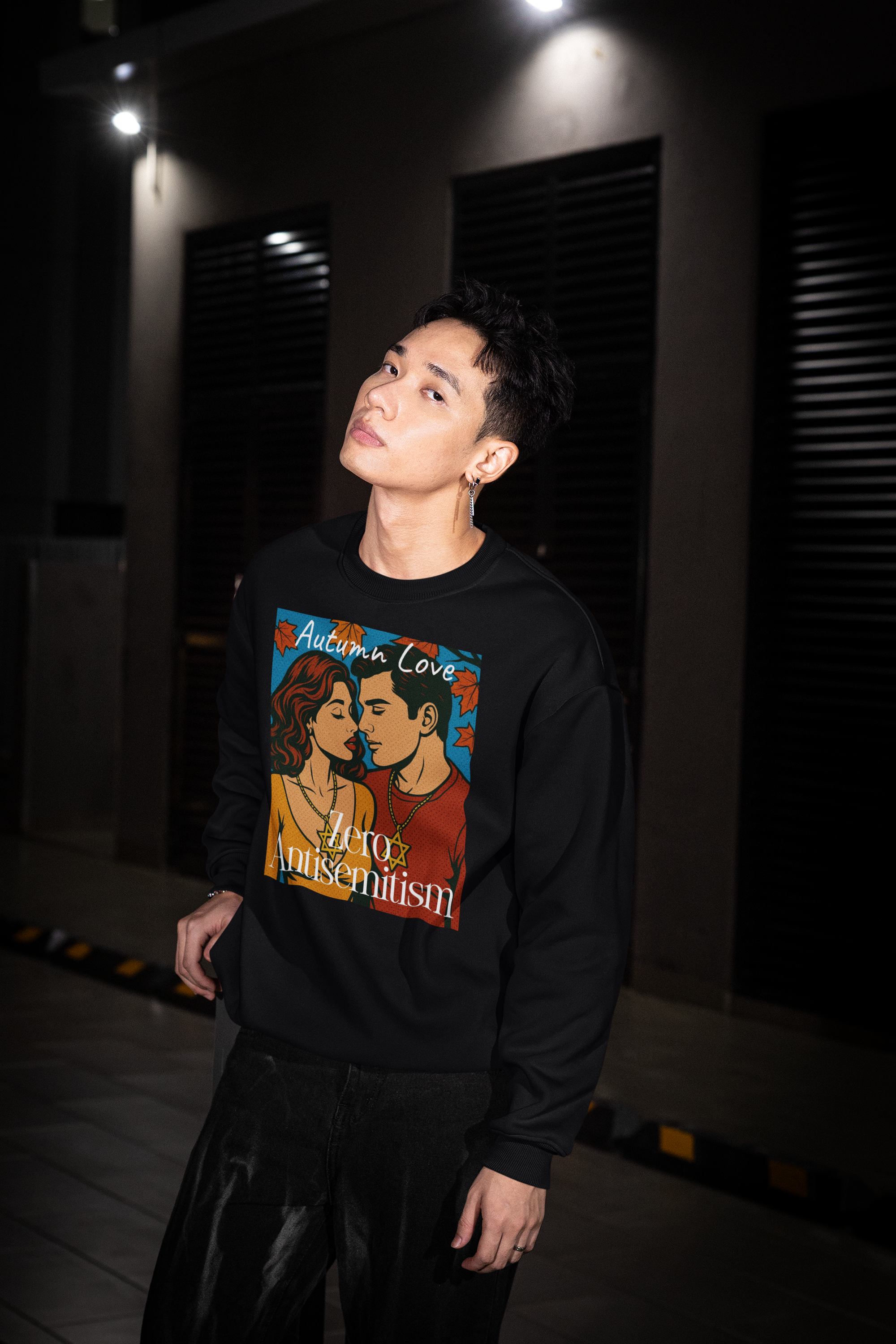 Autumn Mood Lovers | Antisemitism | Unisex Sweatshirt Jouparty