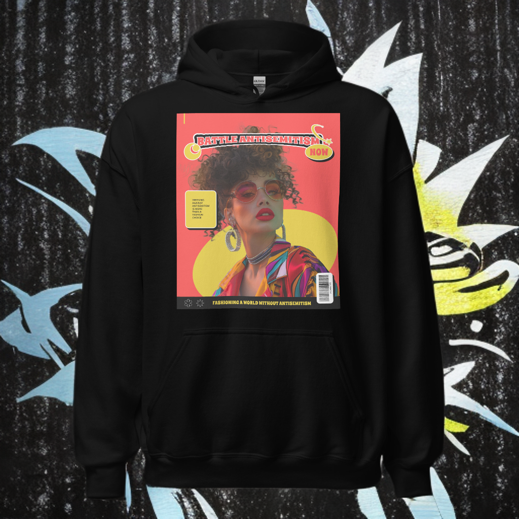 80's Fashion Trend | Battle Antisemitism | Unisex Hoodie Jouparty