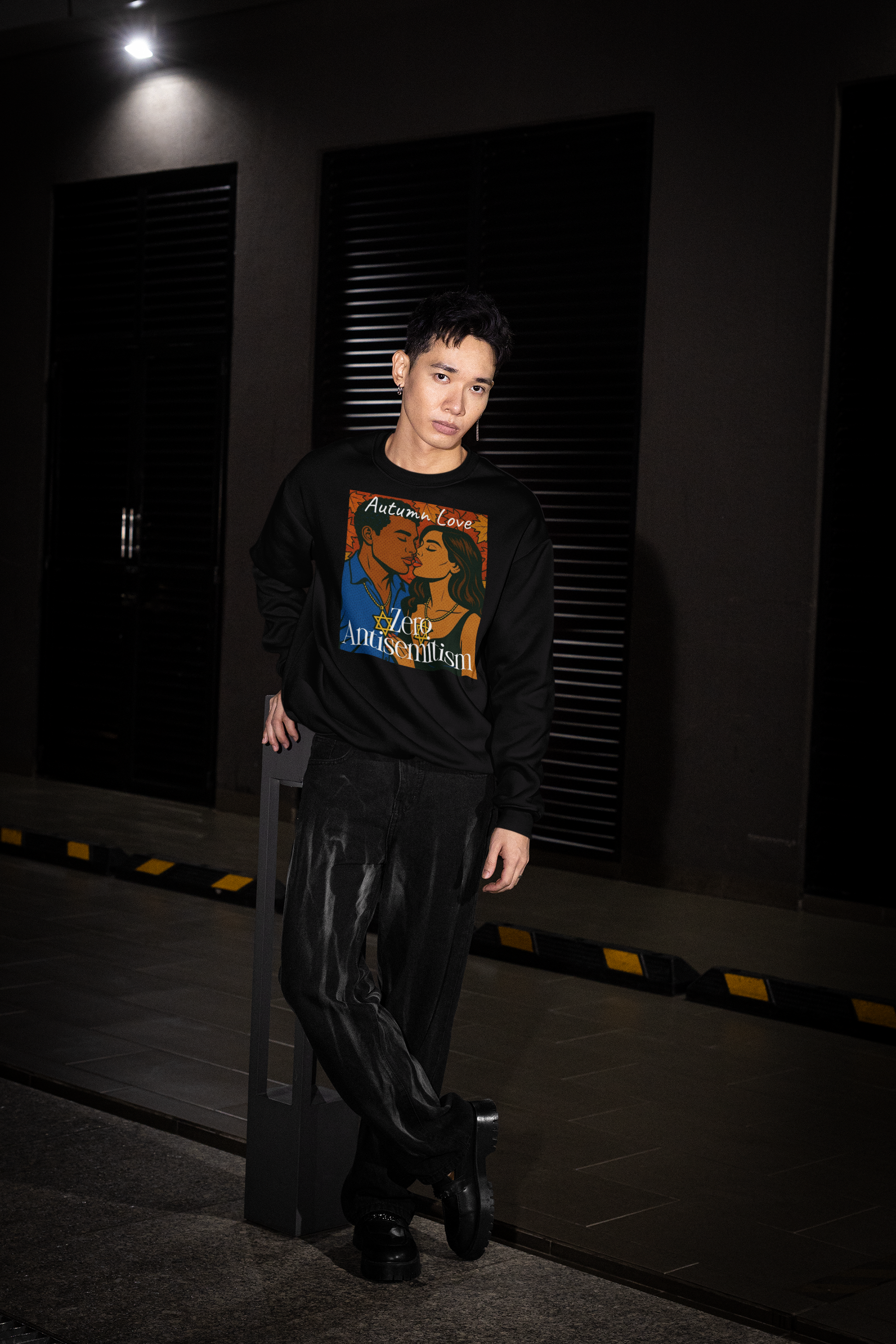 Autumn Mood Lovers | Antisemitism | Unisex Sweatshirt Jouparty