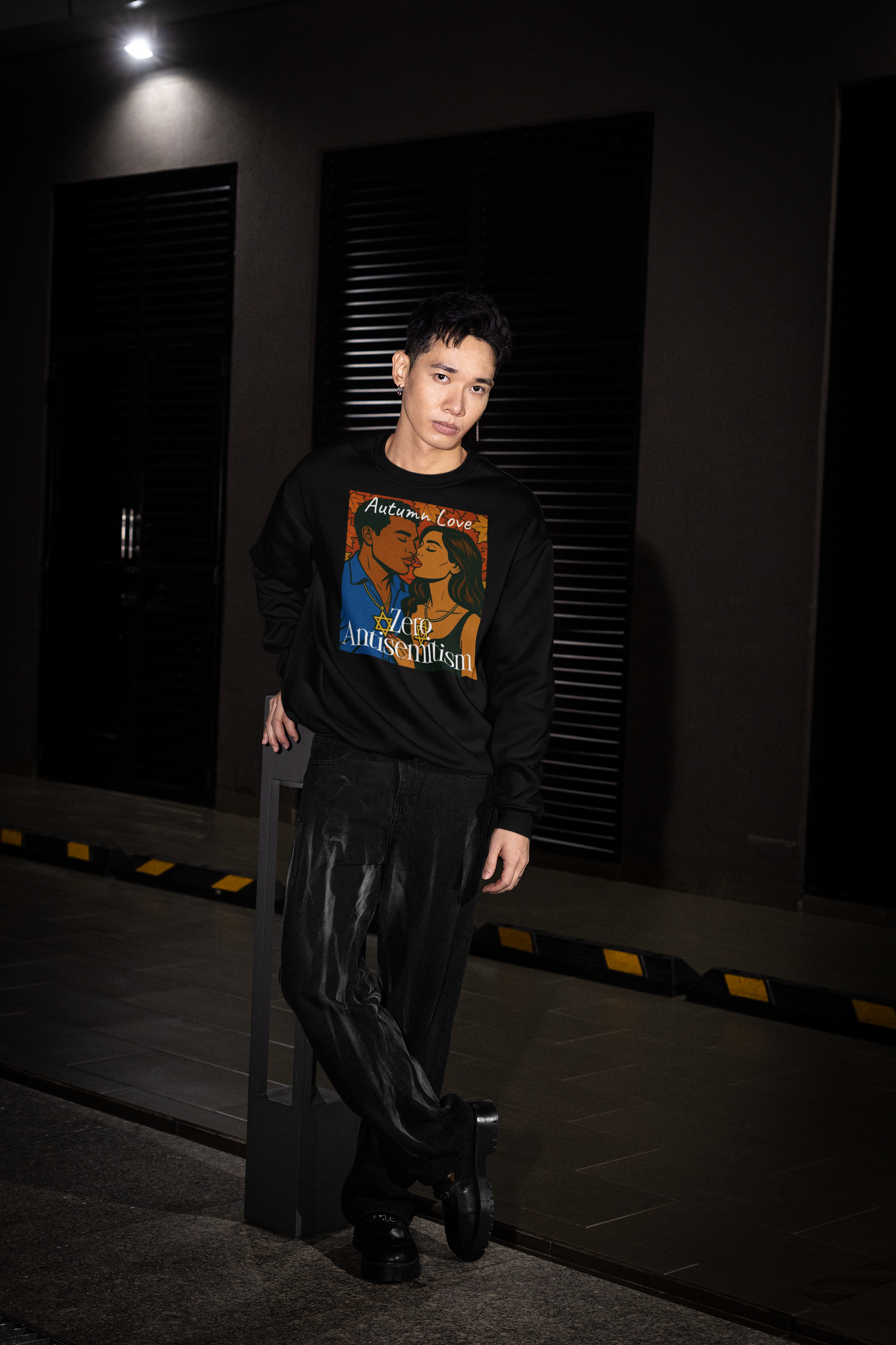 Autumn Mood Lovers | Antisemitism | Unisex Sweatshirt Jouparty