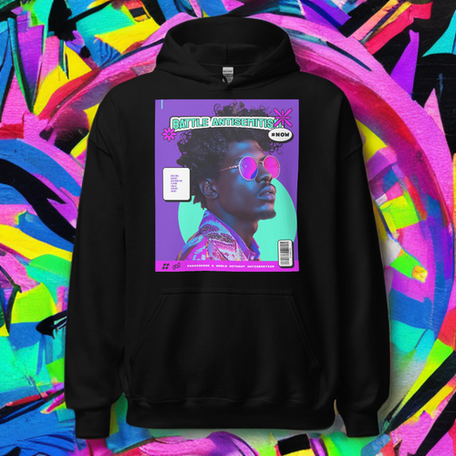 80's Fashion Trend | Battle Antisemitism | Unisex Hoodie Jouparty