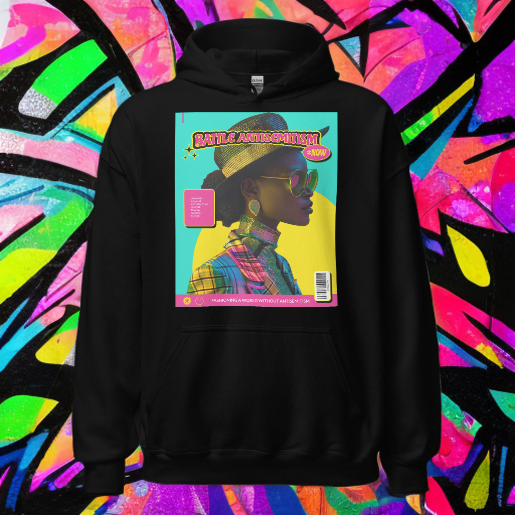 80's Fashion Trend | Battle Antisemitism | Unisex Hoodie Jouparty
