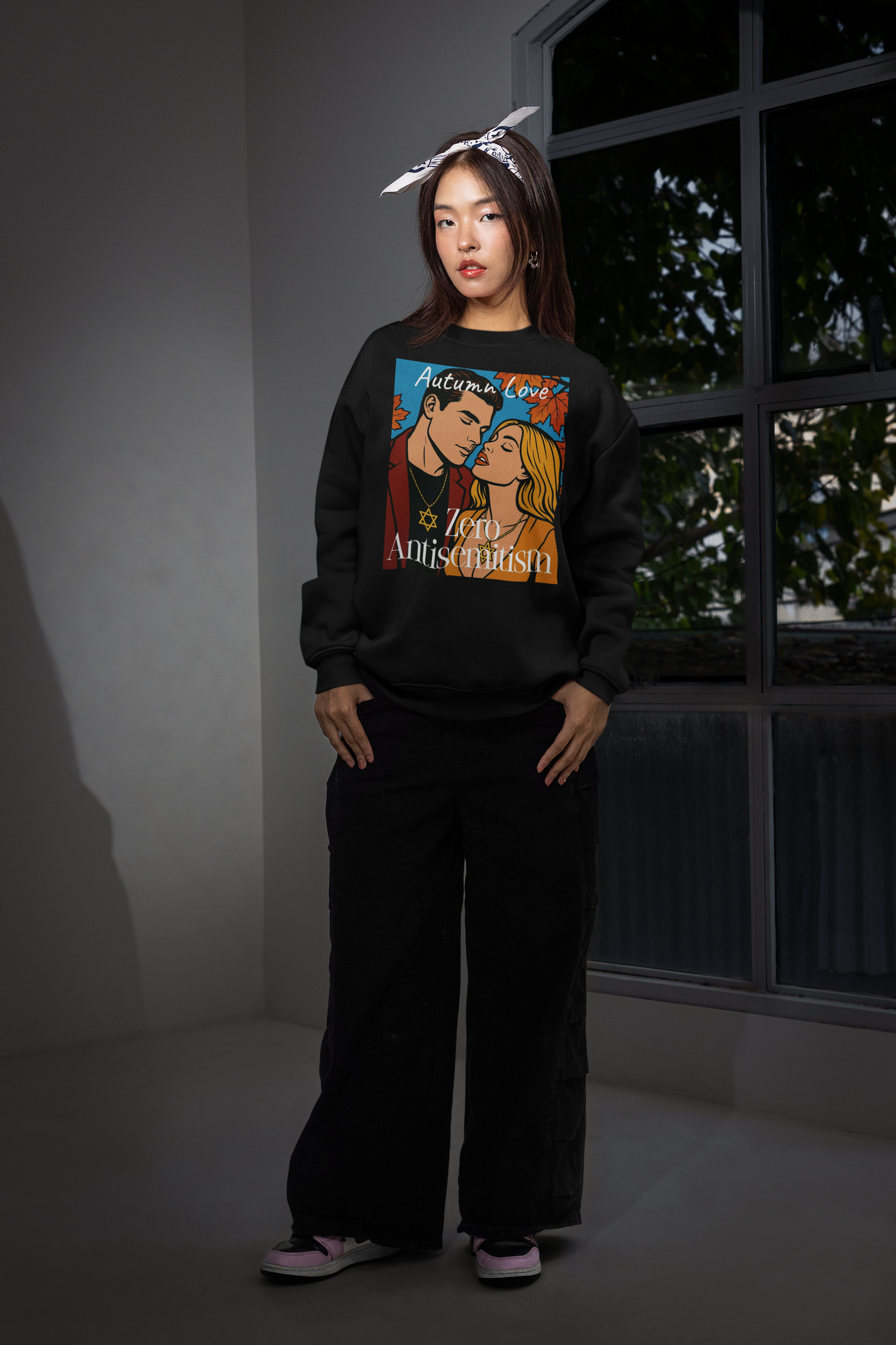 Autumn Mood Lovers | Antisemitism | Unisex Sweatshirt Jouparty