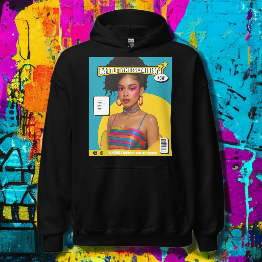 80's Fashion Trend | Battle Antisemitism | Unisex Hoodie Jouparty