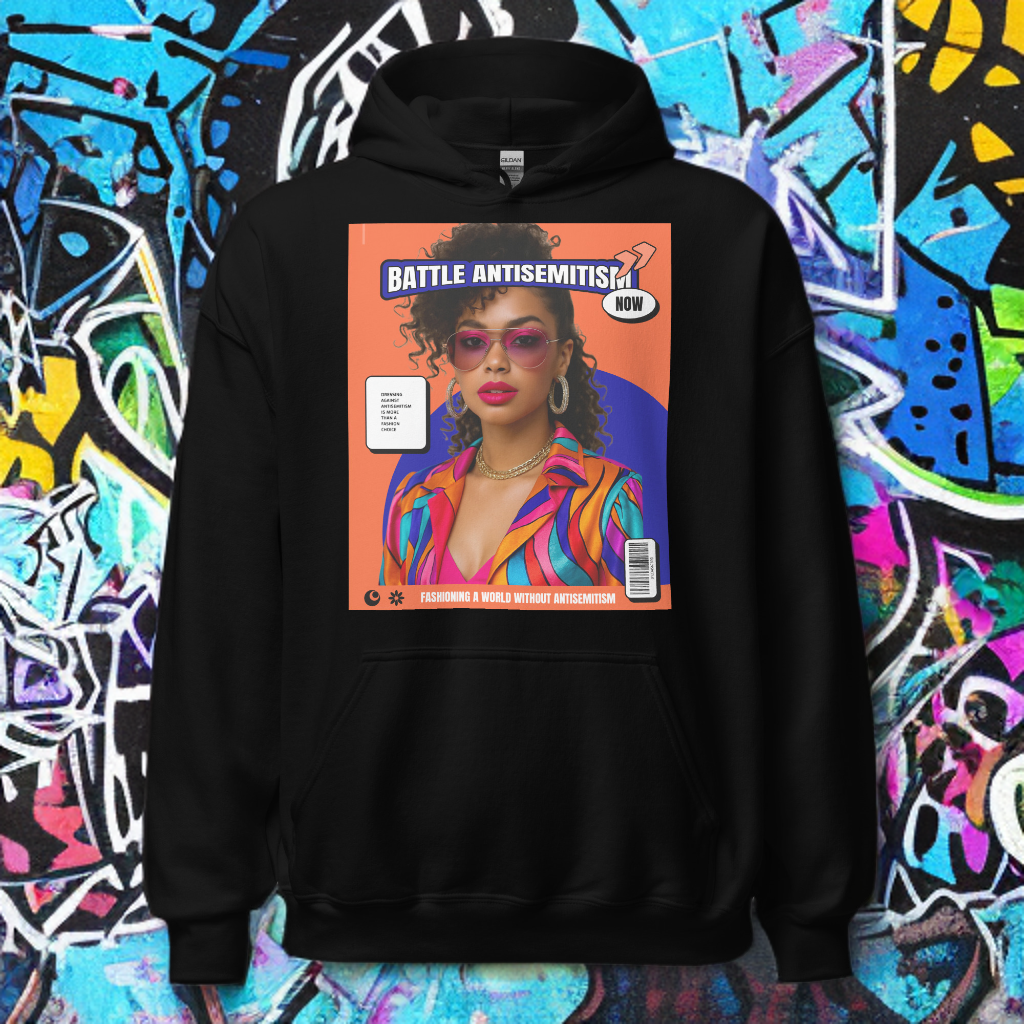 80's Fashion Trend | Battle Antisemitism | Unisex Hoodie Jouparty