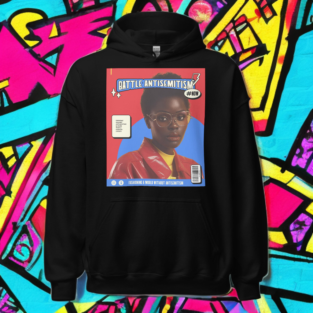 80's Fashion Trend | Battle Antisemitism | Unisex Hoodie Jouparty