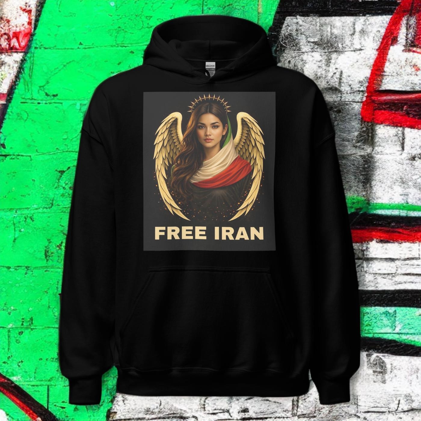 Free Iran | Resistance Angels | Unisex Hoodie