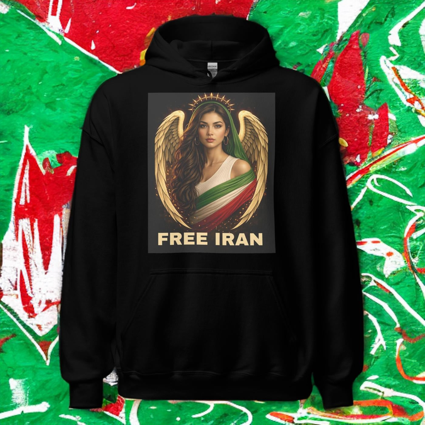 Free Iran | Resistance Angels | Unisex Hoodie