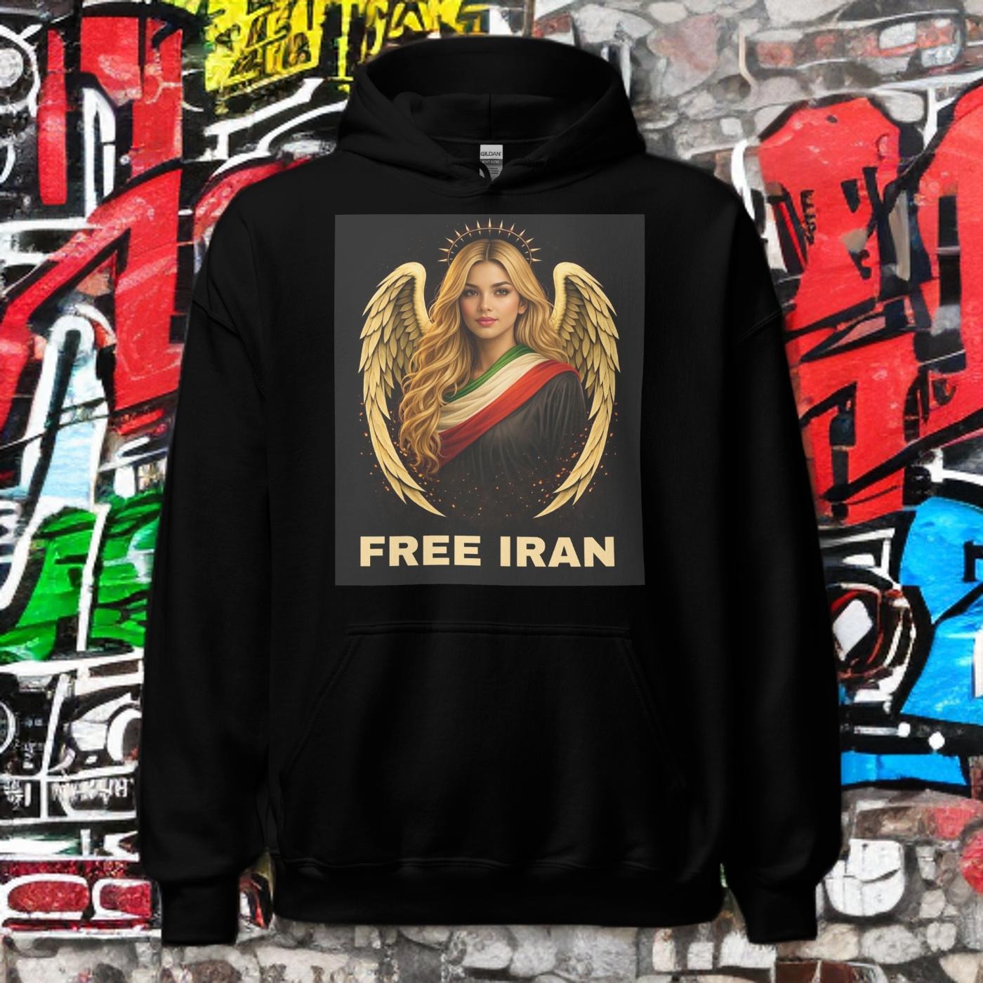 Free Iran | Resistance Angels | Unisex Hoodie
