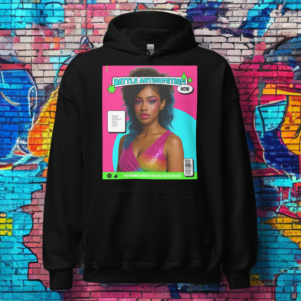 80's Fashion Trend | Battle Antisemitism | Unisex Hoodie Jouparty