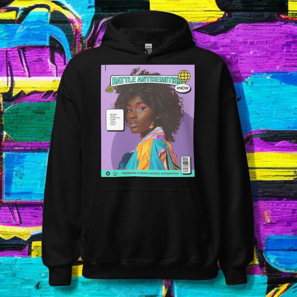 80's Fashion Trend | Battle Antisemitism | Unisex Hoodie Jouparty