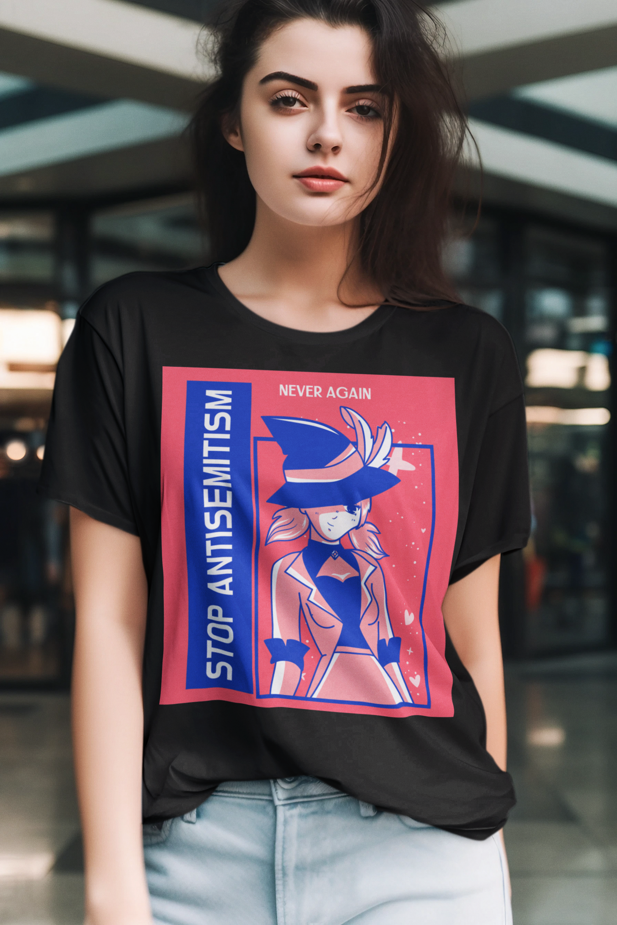 Girl Book | Antisemitism | Unisex T-Shirt