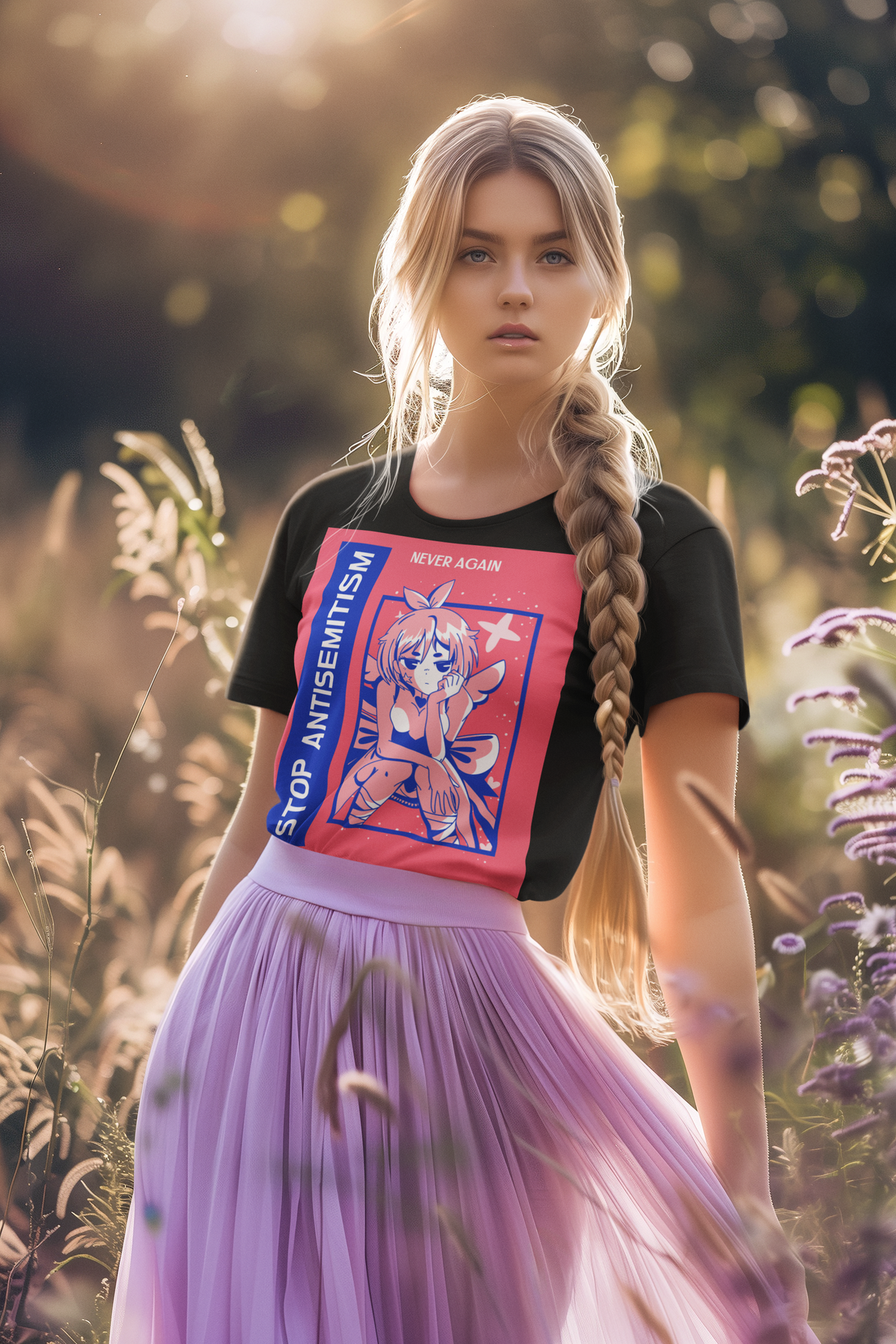 Girl Book | Antisemitism | Unisex T-Shirt Jouparty