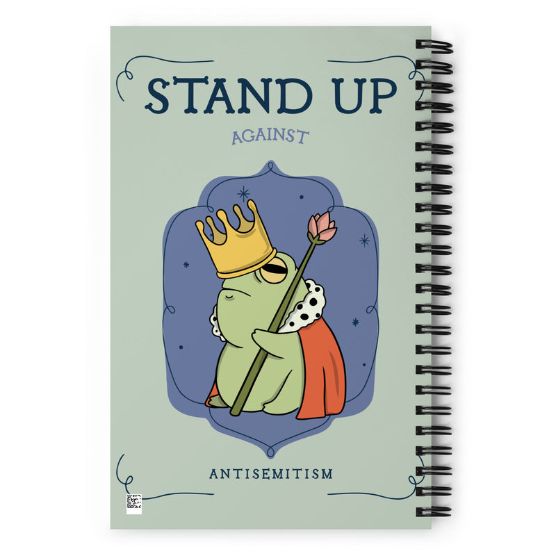 Cute Friend | Antisemitism | Spiral Notebook