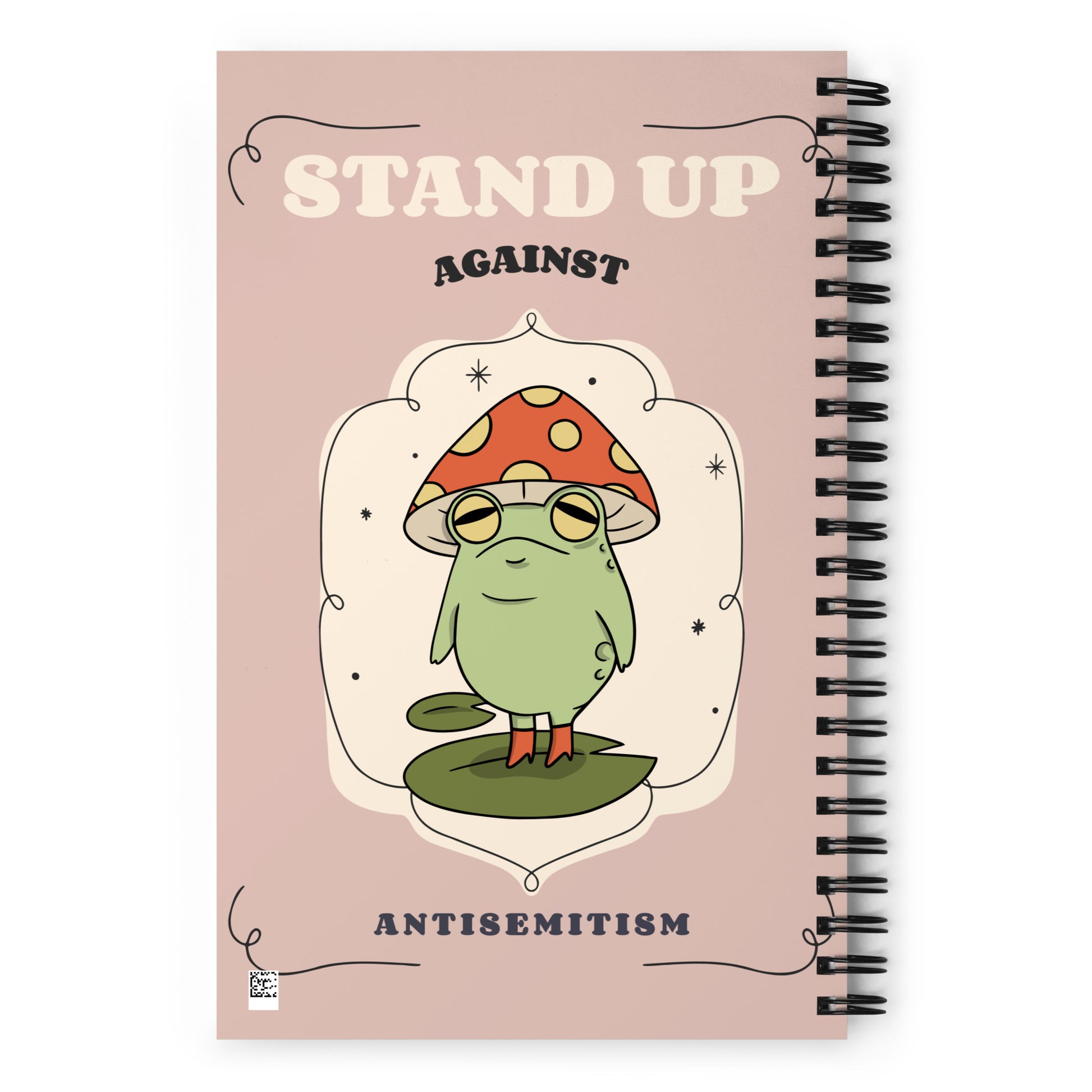 Cute Friend | Antisemitism | Spiral Notebook