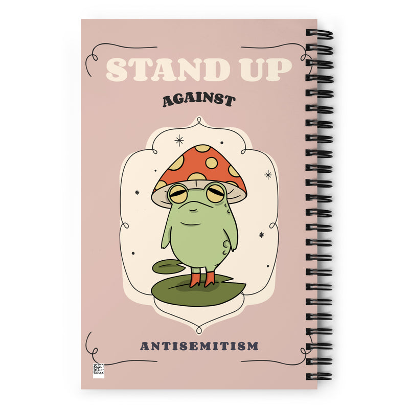 Cute Friend | Antisemitism | Spiral Notebook