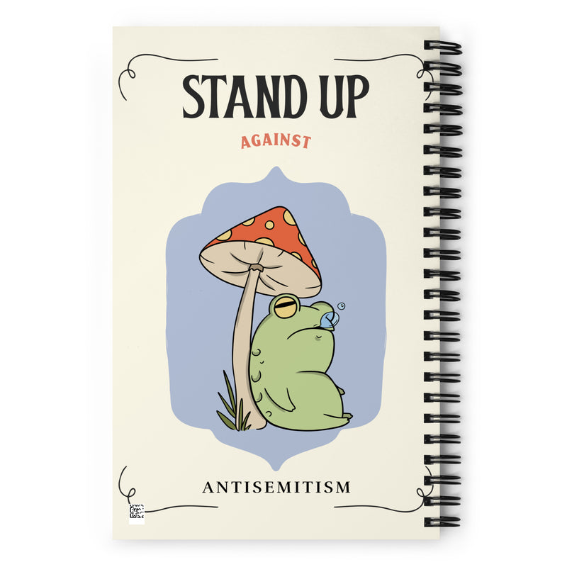 Cute Friend | Antisemitism | Spiral Notebook