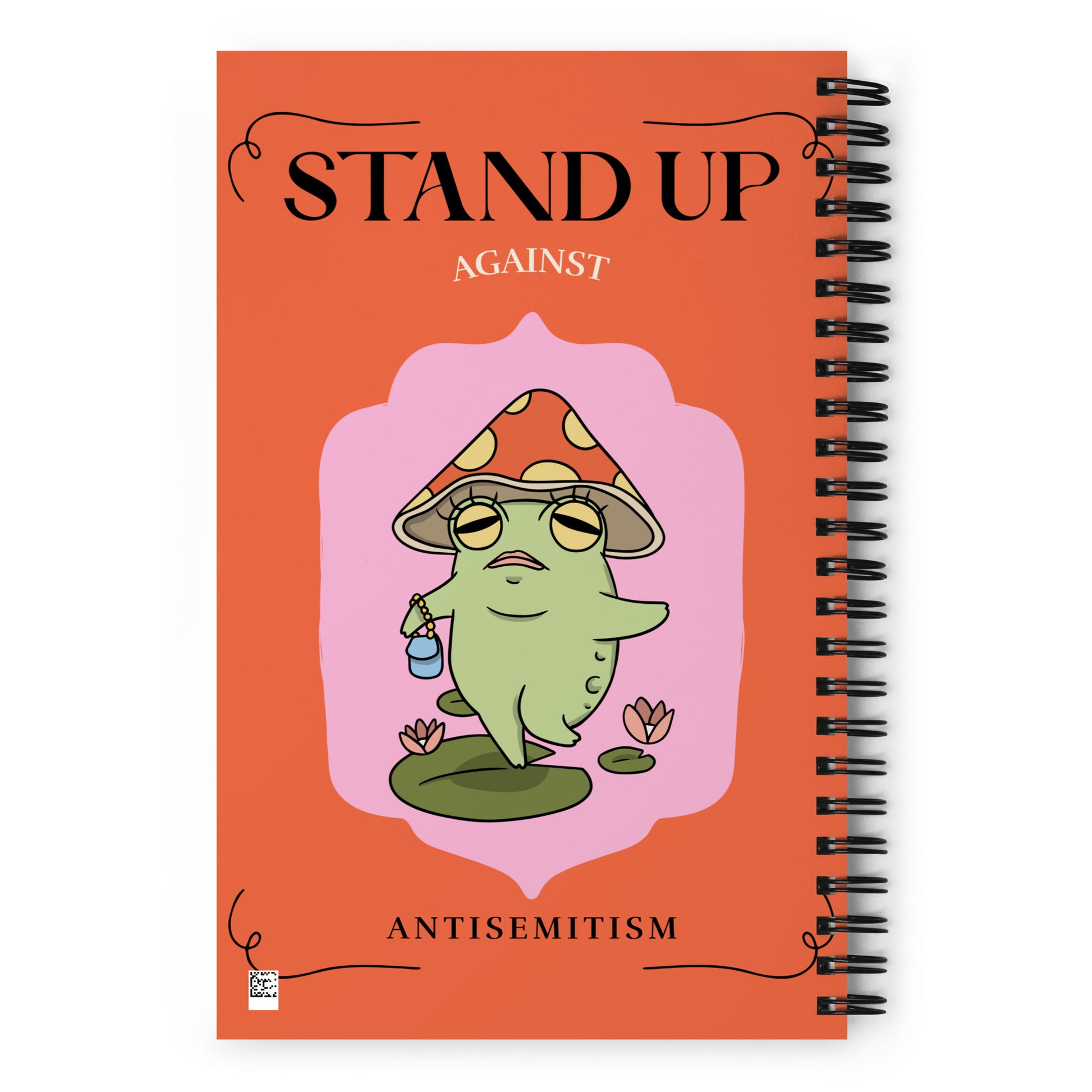 Cute Friend | Antisemitism | Spiral Notebook