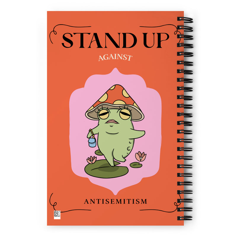 Cute Friend | Antisemitism | Spiral Notebook
