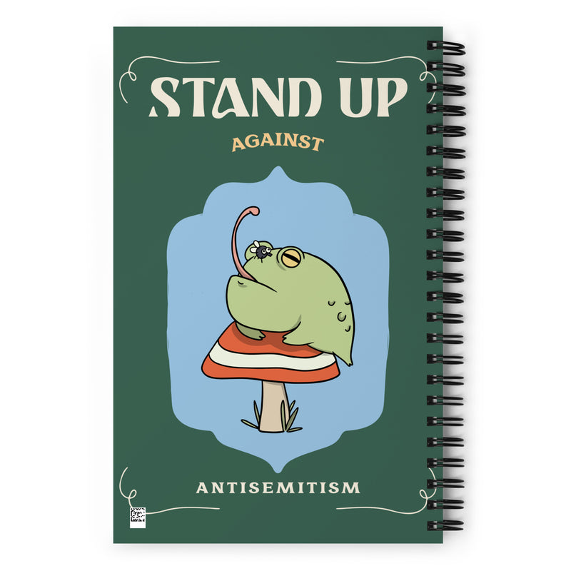 Cute Friend | Antisemitism | Spiral Notebook