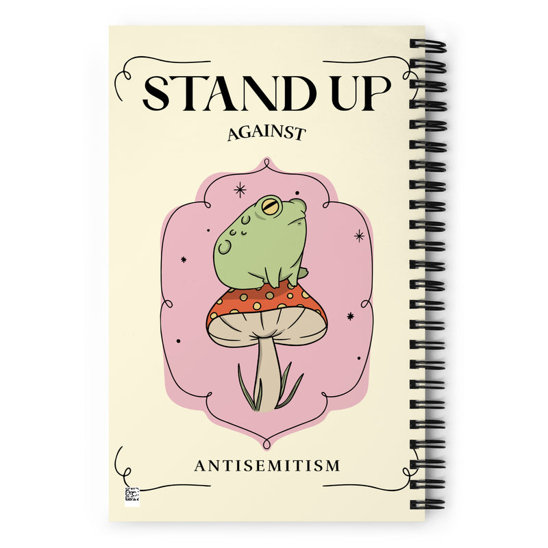 Cute Friend | Antisemitism | Spiral Notebook