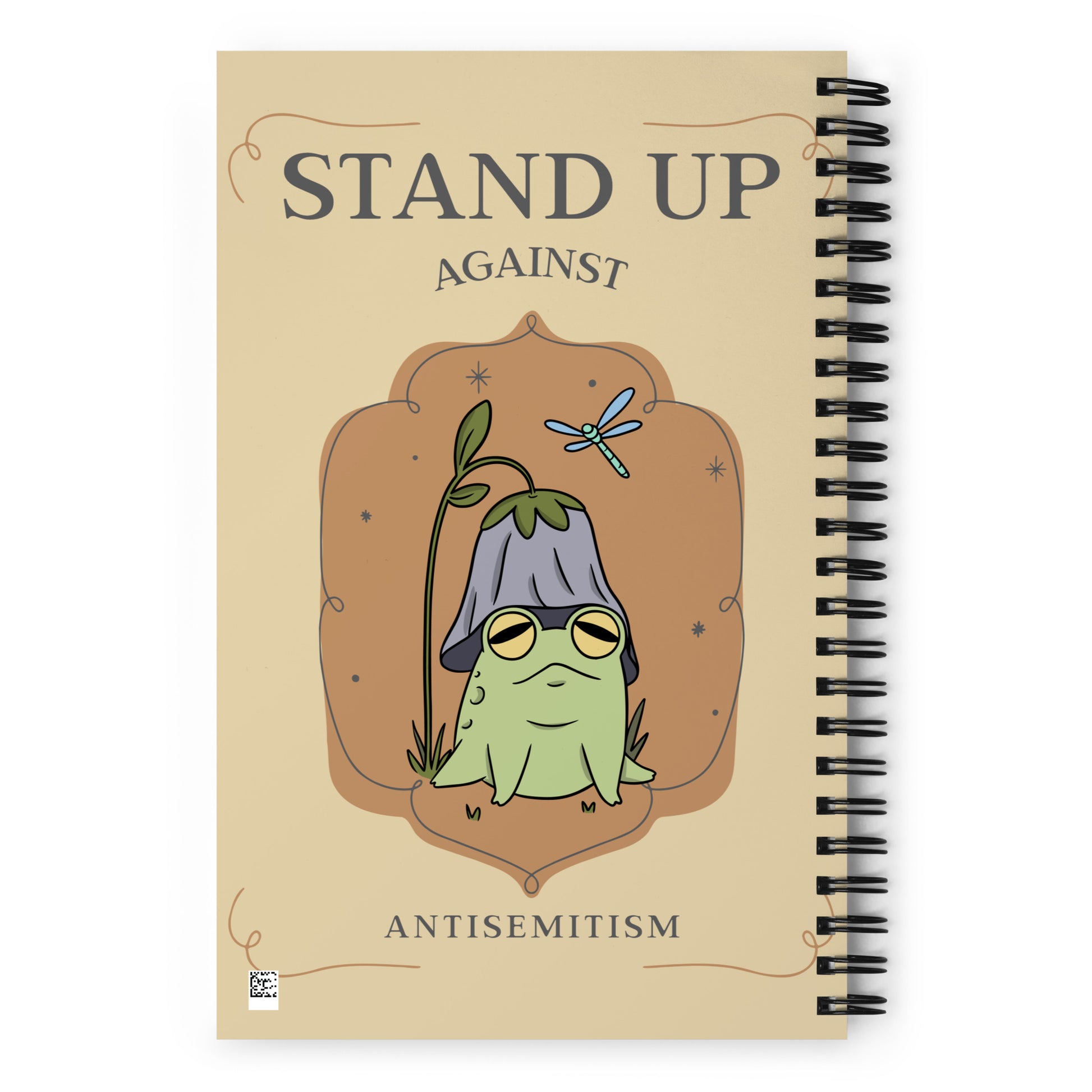 Cute Friend | Antisemitism | Spiral Notebook