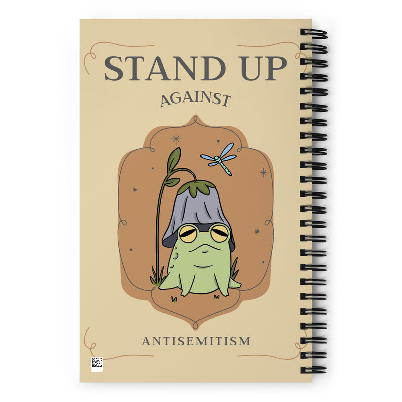 Cute Friend | Antisemitism | Spiral Notebook