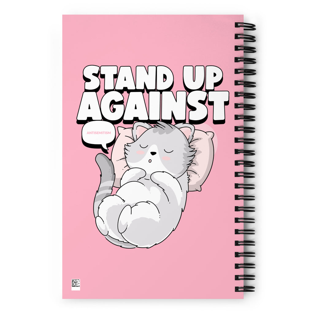 Cute Friend | Antisemitism | Spiral Notebook