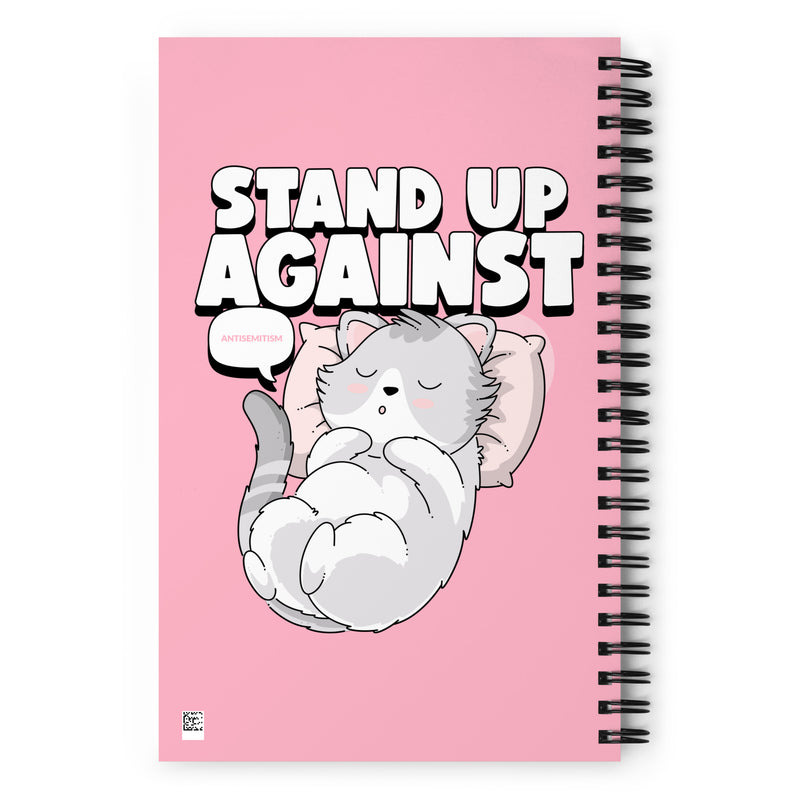 Cute Friend | Antisemitism | Spiral Notebook
