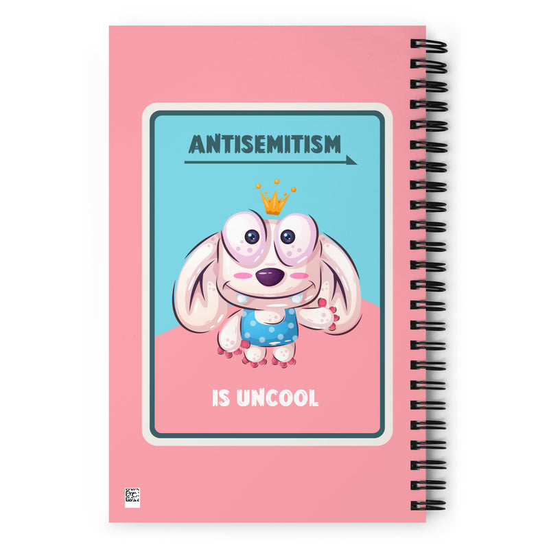Cute Friend | Antisemitism | Spiral Notebook