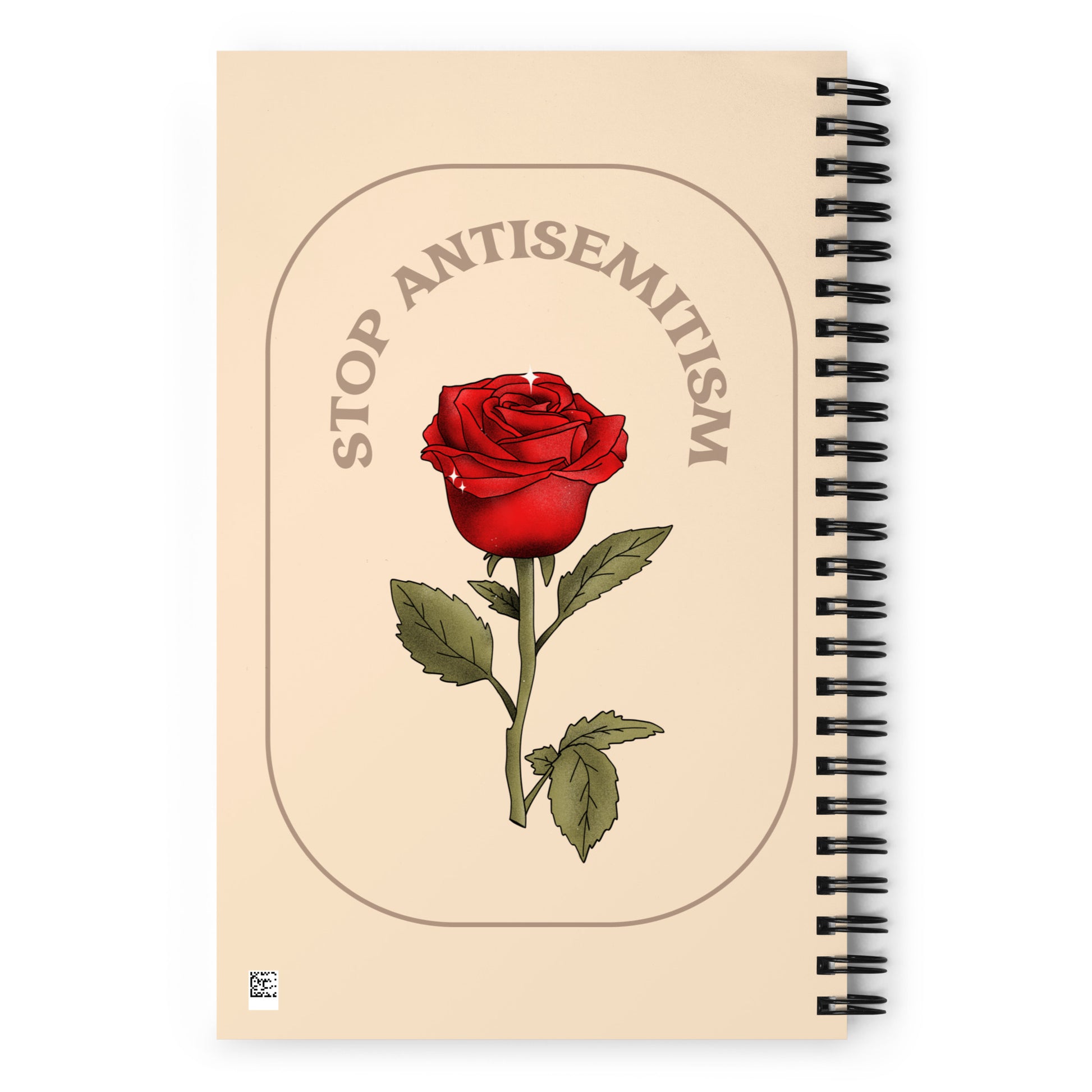Stop Antisemitism | Plants & Flowers Edition | Spiral Notebook