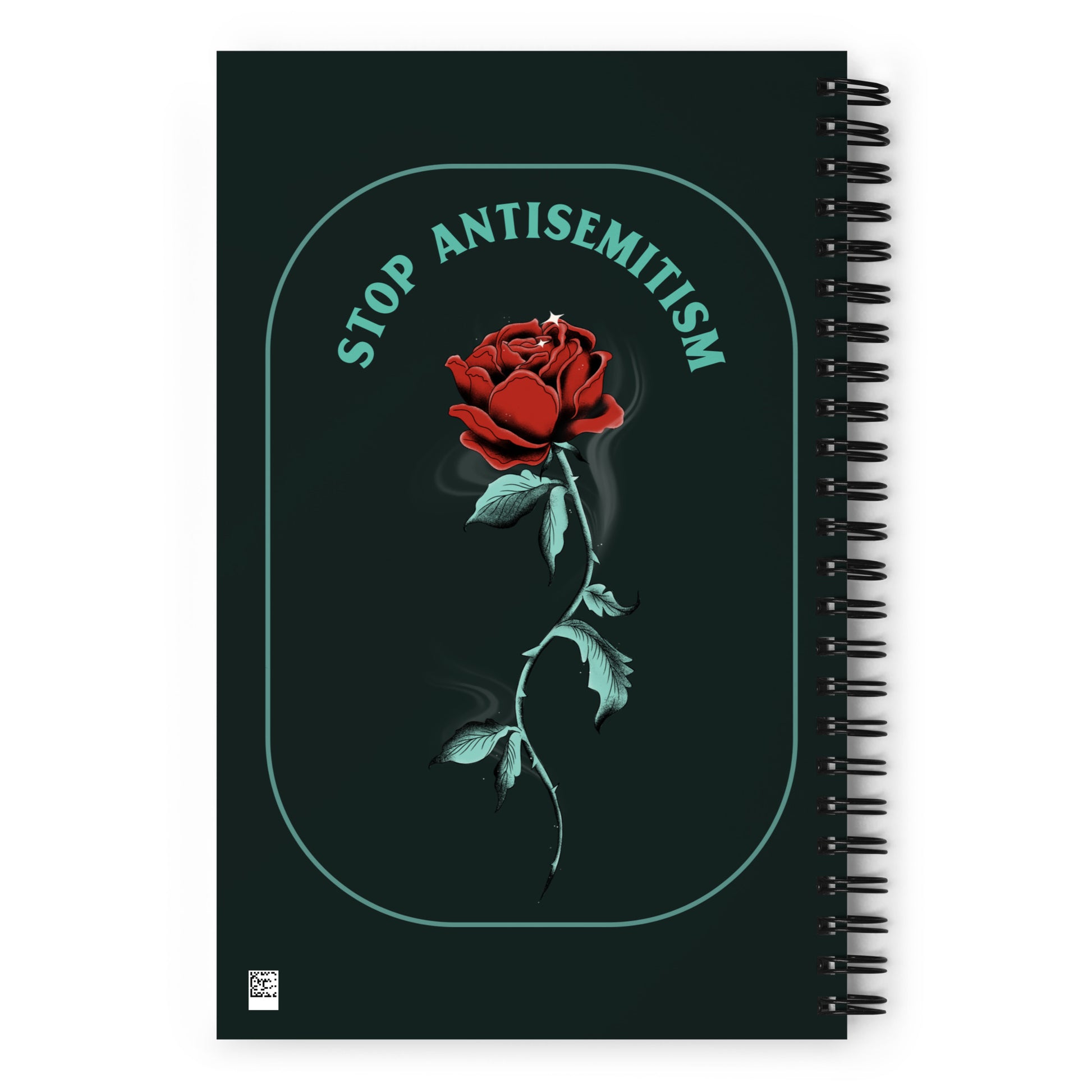Stop Antisemitism | Plants & Flowers Edition | Spiral Notebook