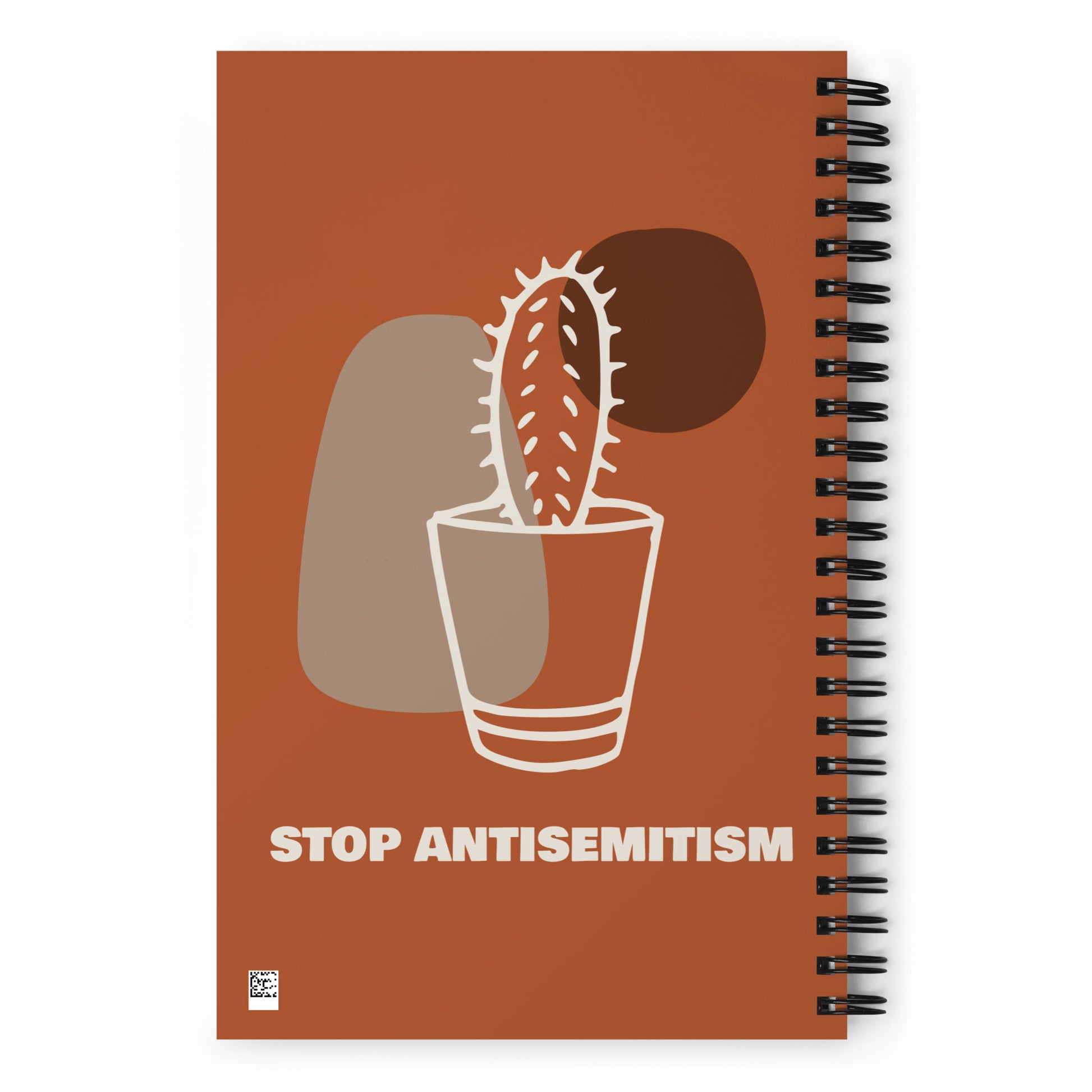 Stop Antisemitism | Plants & Flowers Edition | Spiral Notebook