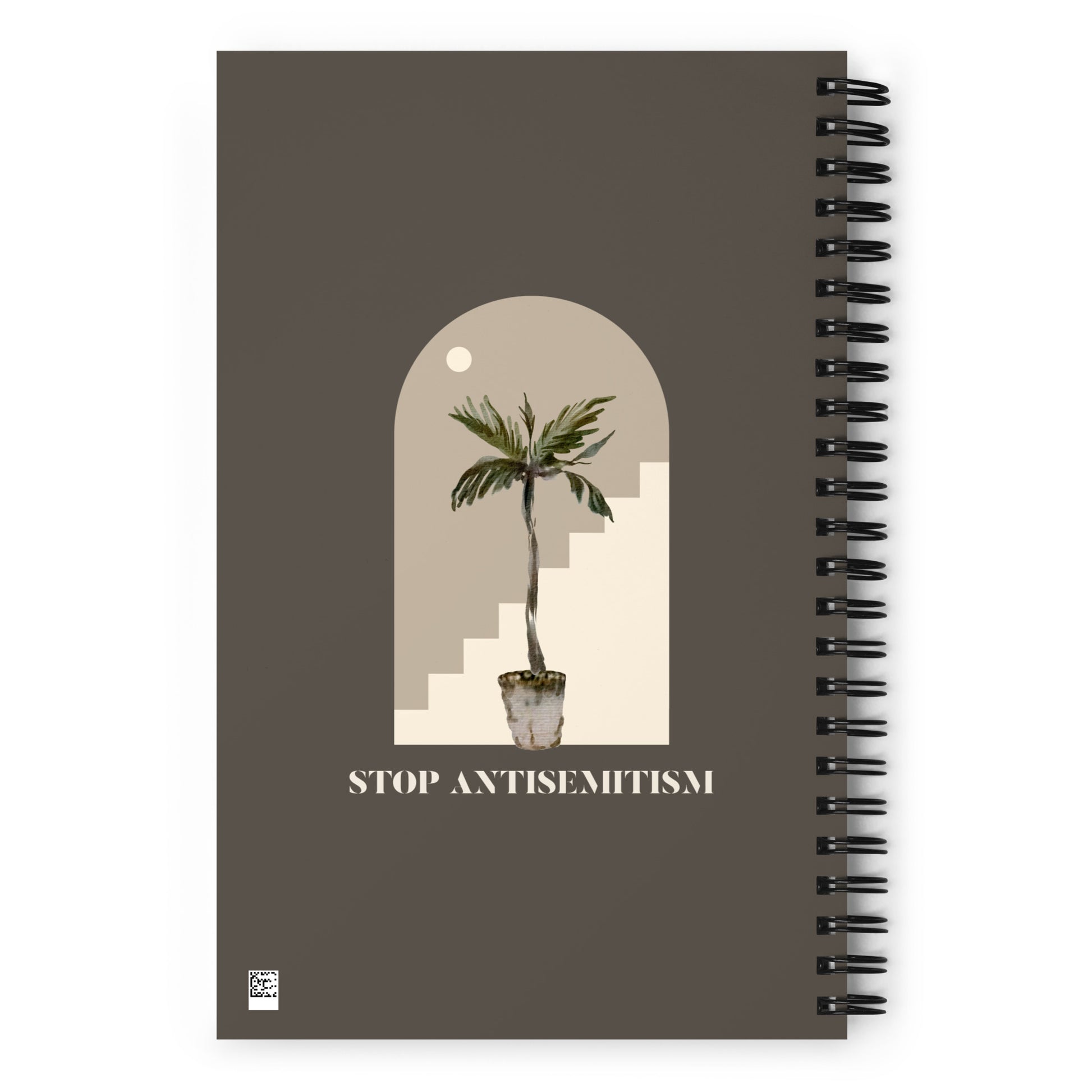 Stop Antisemitism | Plants & Flowers Edition | Spiral Notebook