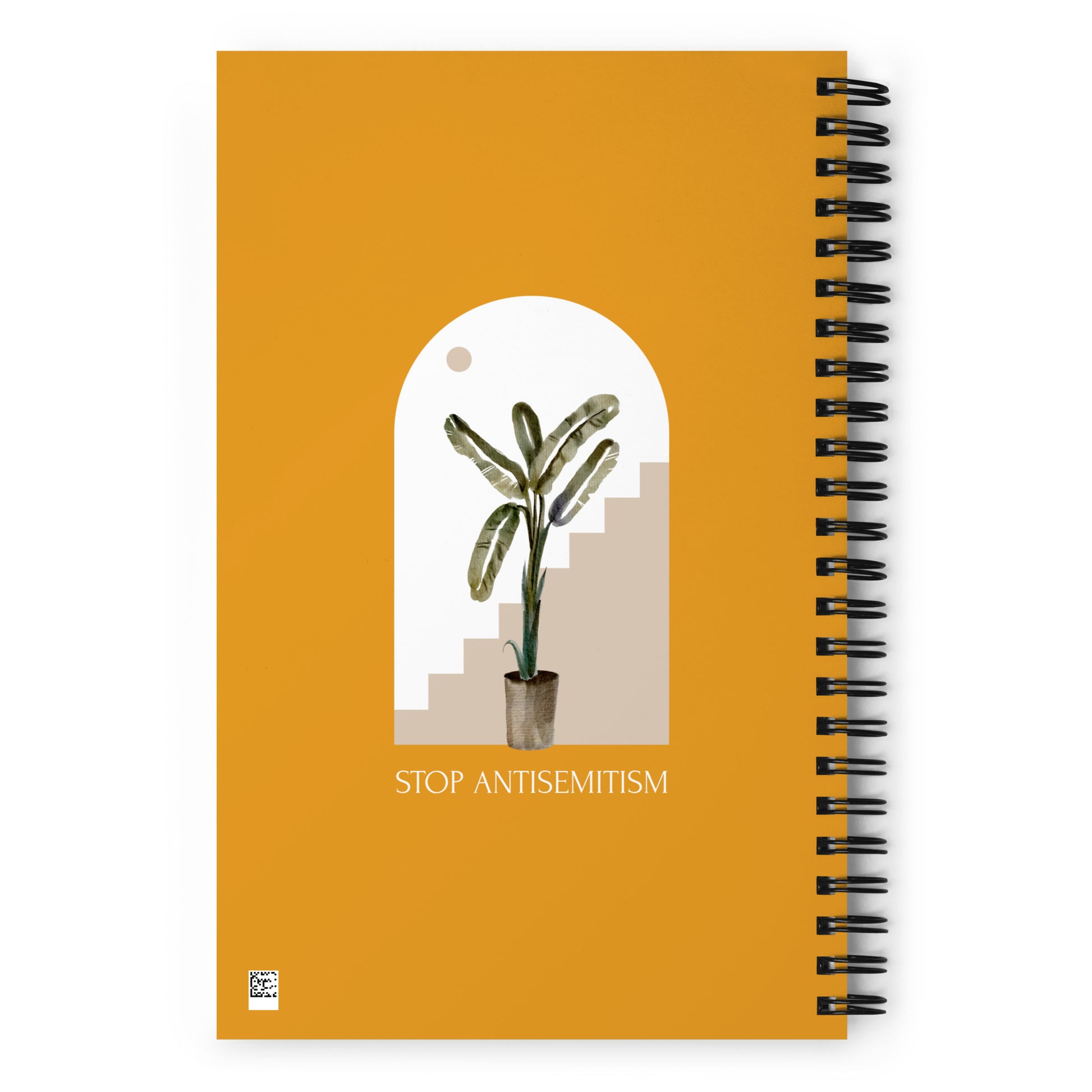 Stop Antisemitism | Plants & Flowers Edition | Spiral Notebook