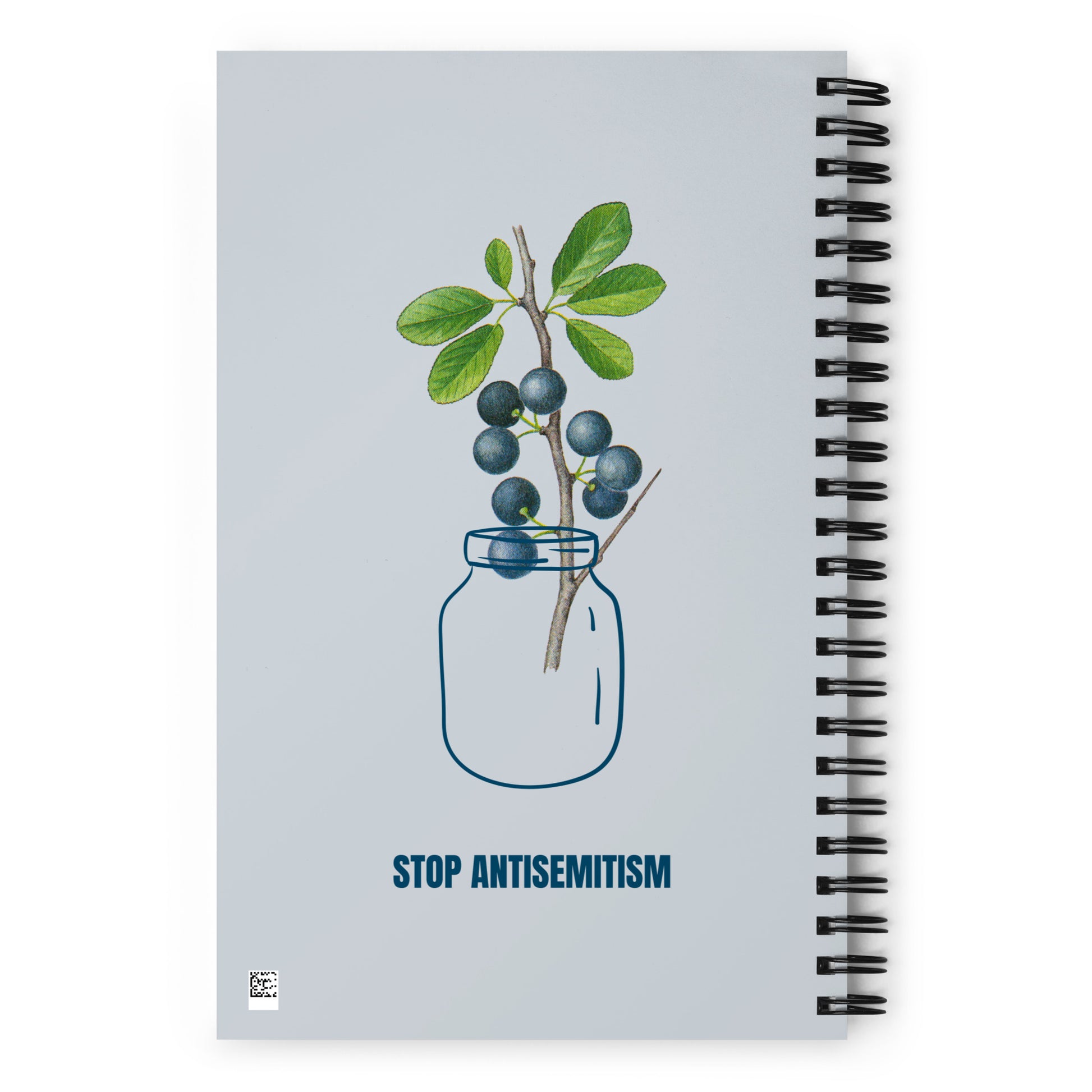 Stop Antisemitism | Plants & Flowers Edition | Spiral Notebook