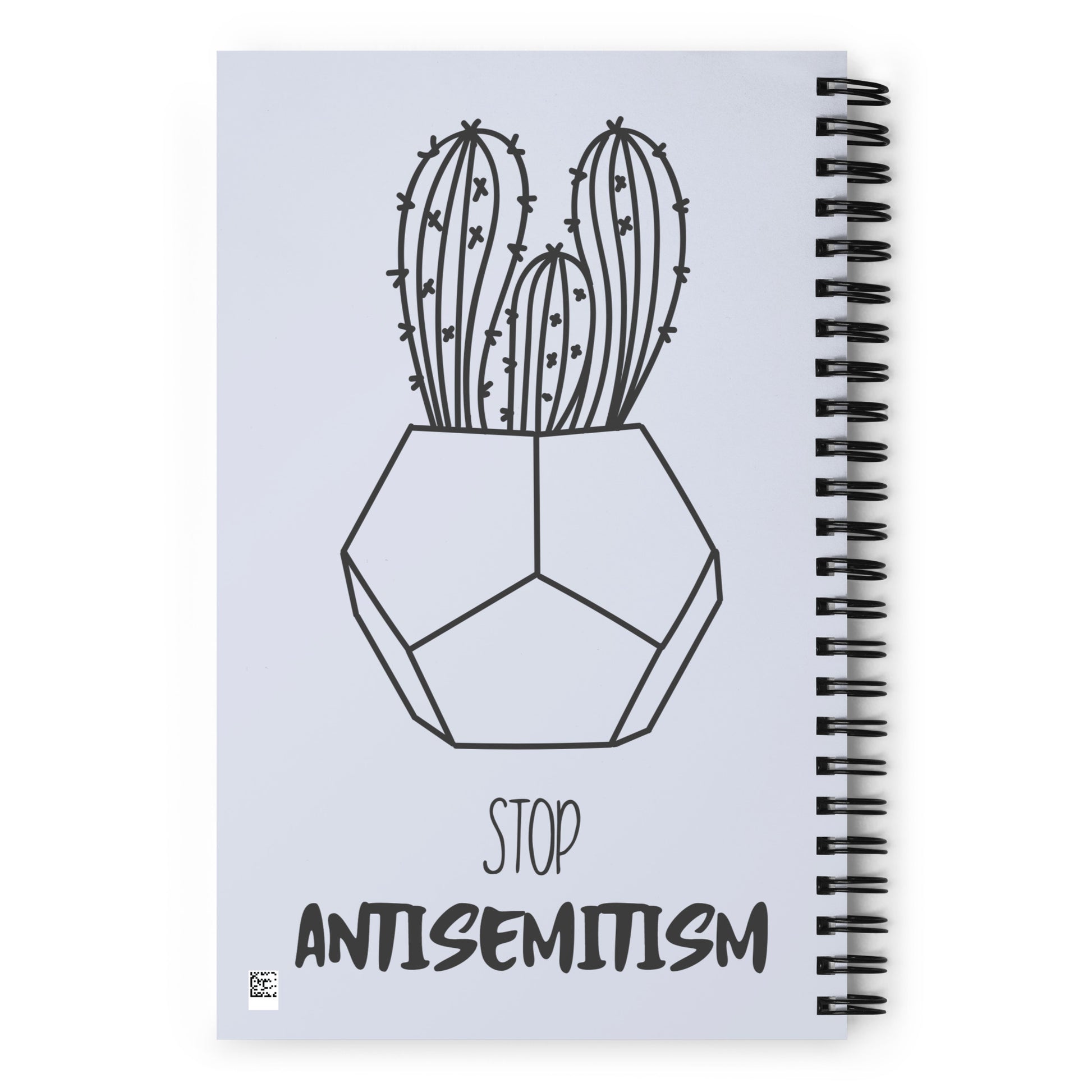 Stop Antisemitism | Plants & Flowers Edition | Spiral Notebook