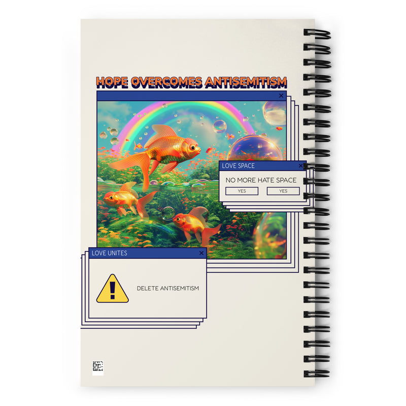 A Colorful Dream | Antisemitism | Spiral Notebook