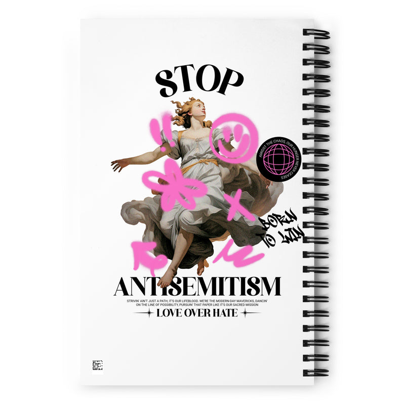 Classic Graffiti Fusion | Spiral Notebook