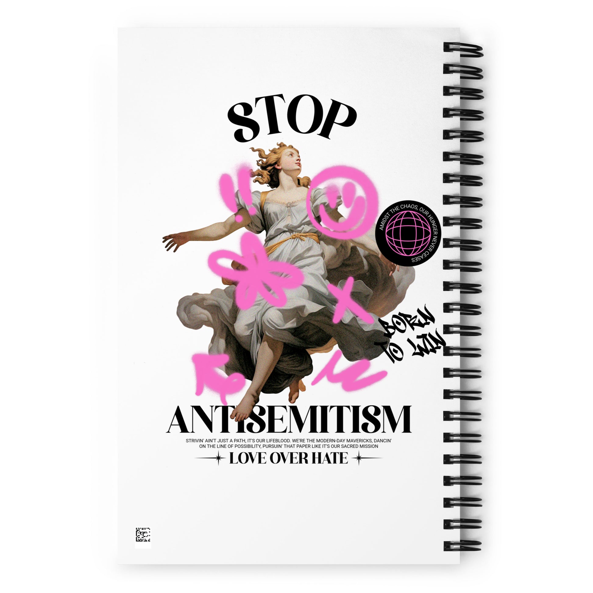 Classic Graffiti Fusion | Spiral Notebook