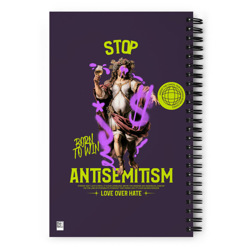 Classic Graffiti Fusion | Spiral Notebook