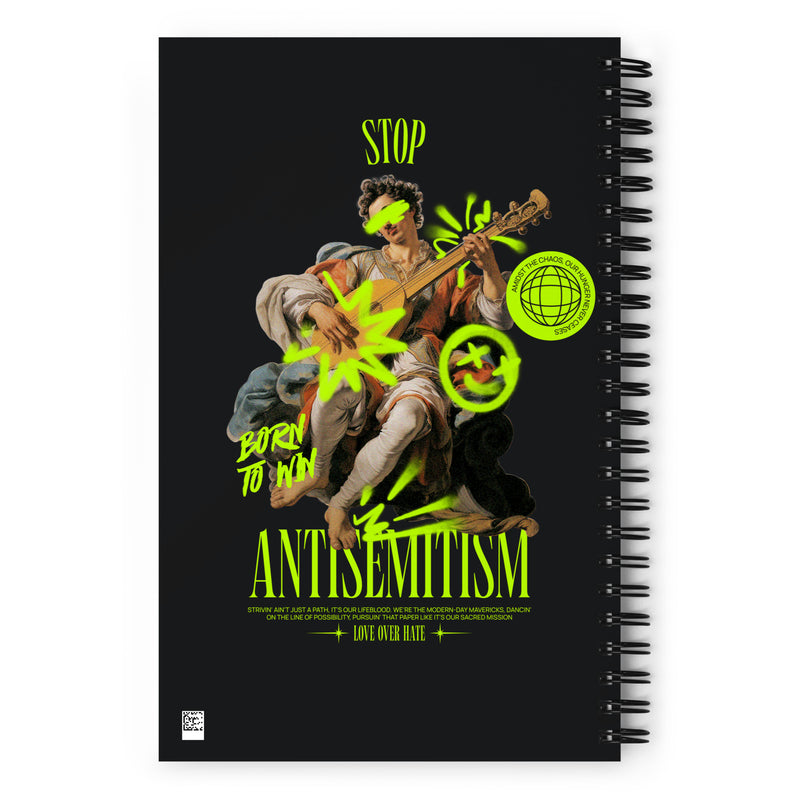 Classic Graffiti Fusion | Spiral Notebook