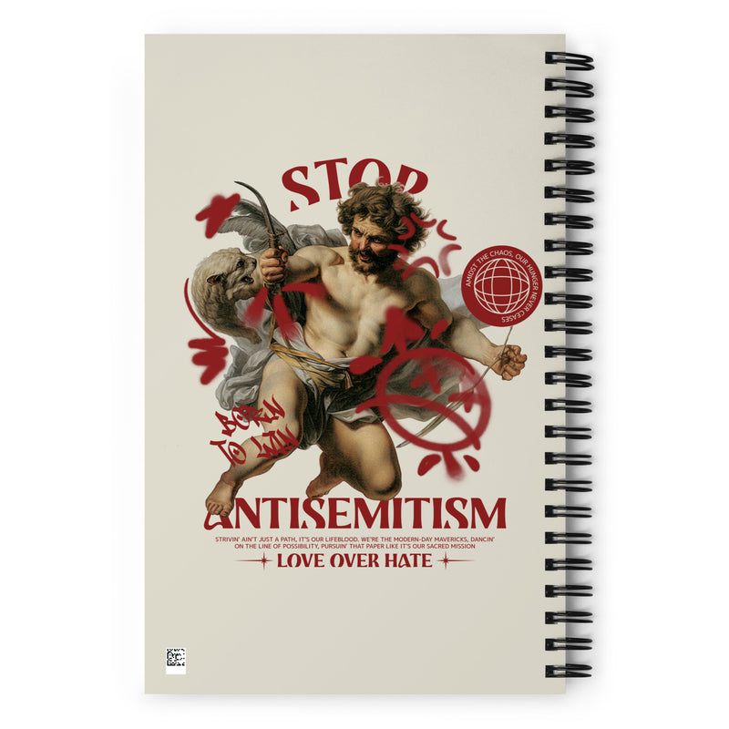 Classic Graffiti Fusion | Spiral Notebook